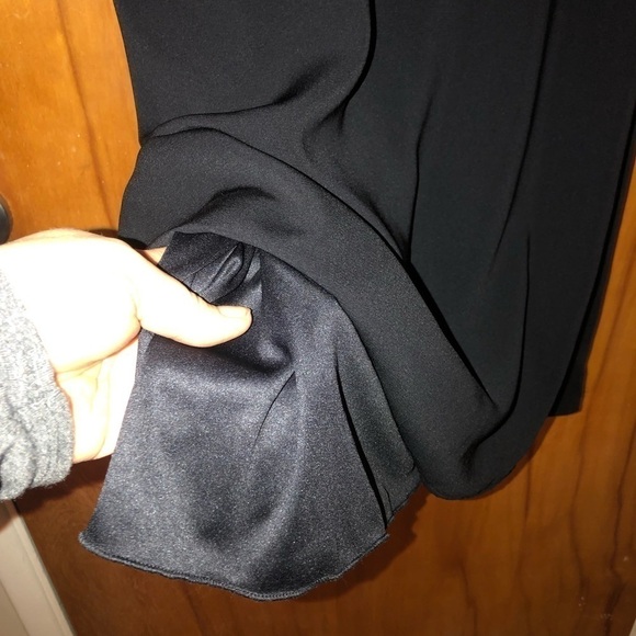 Y2k Nordstrom Speechless black Silver beaded Mini party Dress LBD Glam Coquette - Picture 7 of 9